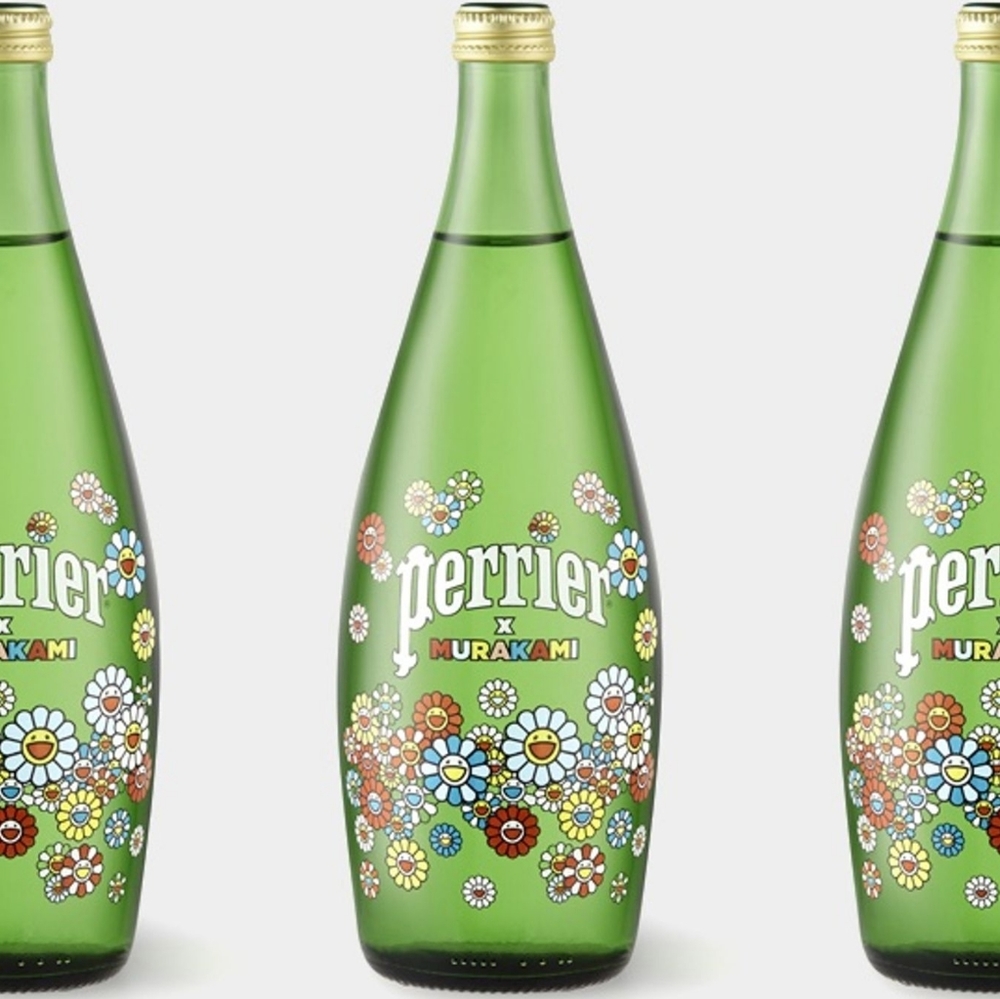🌼 Takashi Murakami x Perrier Flower Design Collab - Picture 2 of 7